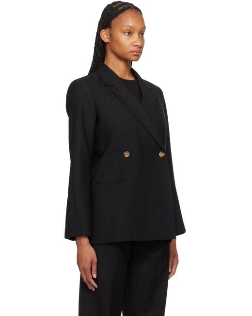 Anine Bing Black Kaia Blazer