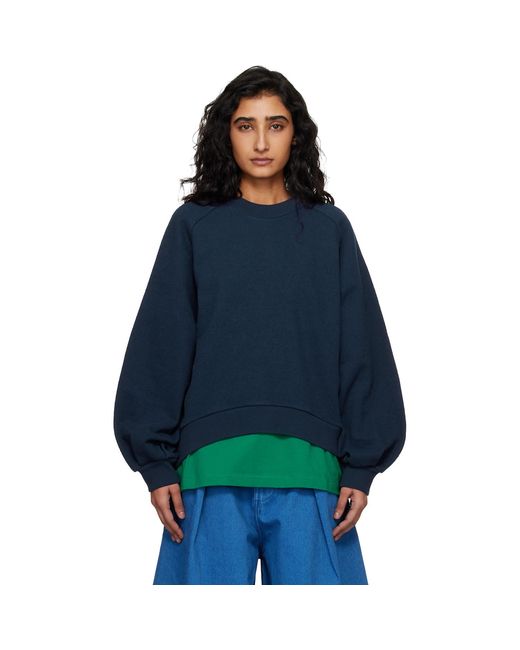 YMC Blue Bellow Sweatshirt