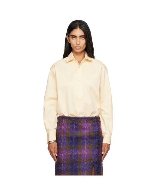 RESCHA White Ssense Exclusive Hom Shirt