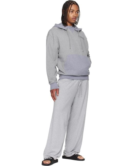 Amiri Black Ma Quad Pool Slides for men