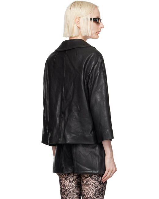 Marc Jacobs The Lady Leather Jacket in Black Lyst