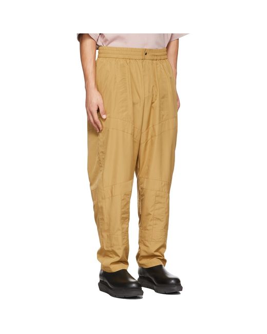 A.A.Spectrum光谱 Natural Beige Alqama Trousers for men