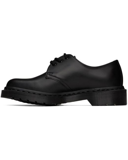 Dr. Martens Black 1461 Mono Slip Resistant Oxford Shoes