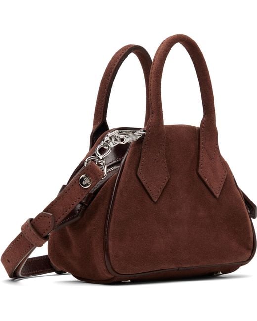 Vivienne Westwood Brown Mini Yasmine Bag