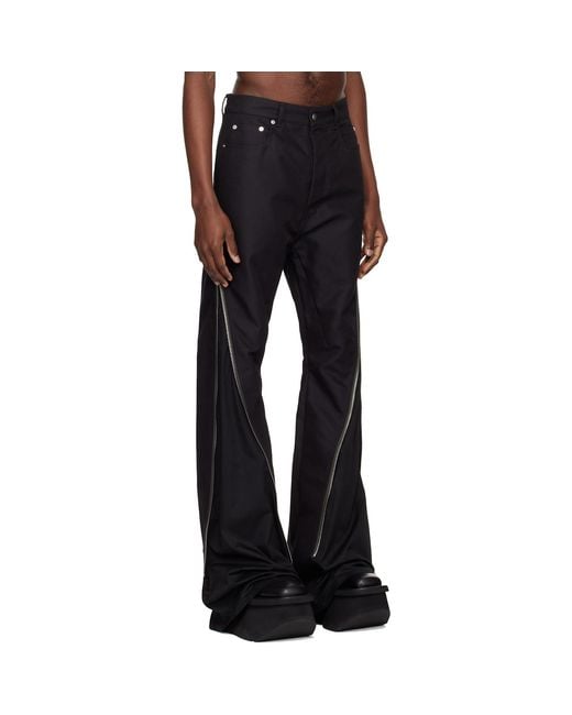 Rick Owens Blue Temple Bolan Banana Jeans for men
