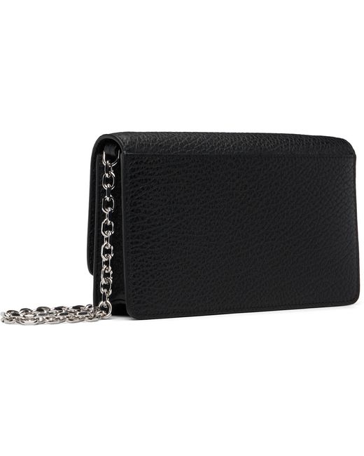 Maison Margiela Black Wallet Chain Bag