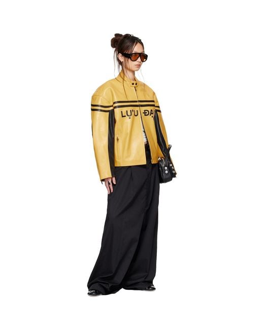 Lu'u Dan Metallic Bruce Lee X Lựu Đạn Legacy Moto L-D Leather Jacket