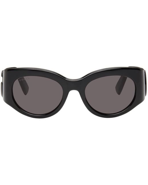 Gucci Black Cat-eye Sunglasses for men