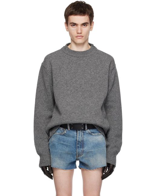 Margiela elbow hotsell patch sweater