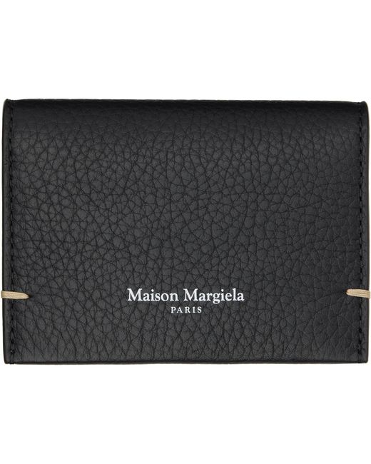 Maison Margiela Black Small Card Holder for men