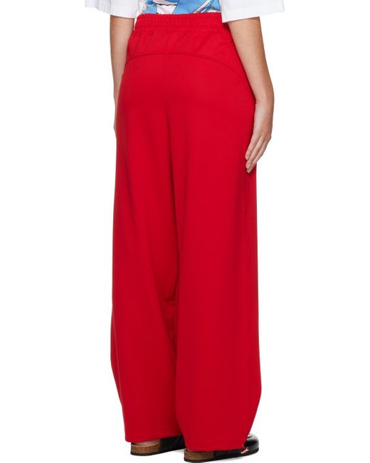 J.W. Anderson Red Run Hany Edition Lounge Pants