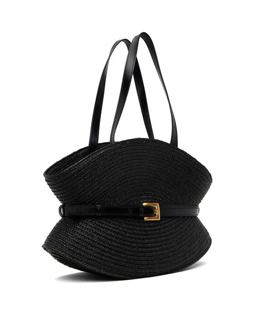 Balmain Black Medium Shuffle Bag