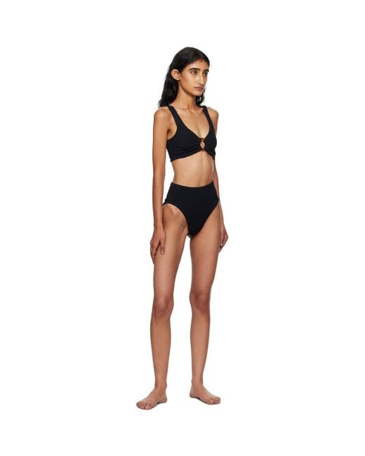 Hunza G Black Nadine Bikini