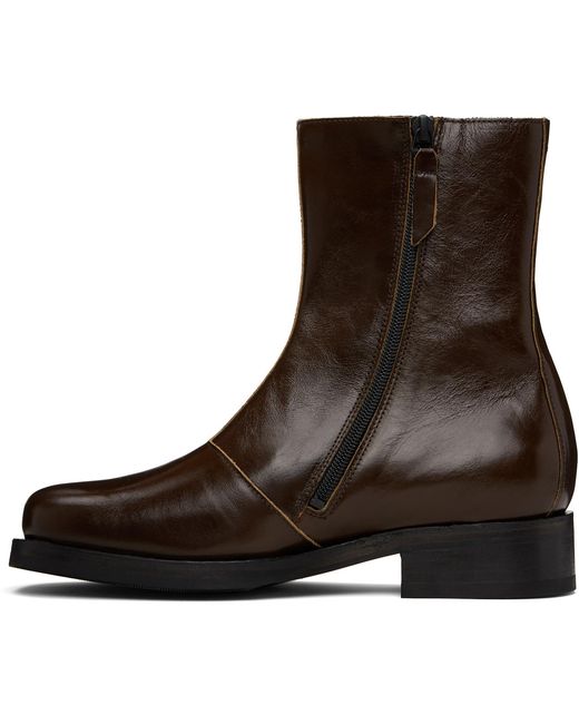 Our Legacy Brown Camion Boots for men