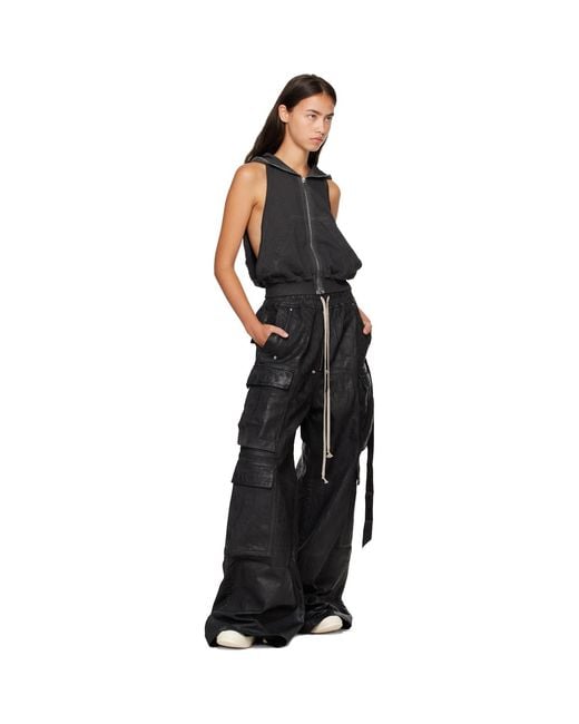 Rick Owens Black Tower Sneaks Sneakers