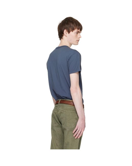 RRL Blue Ranch Logo T-Shirt for men