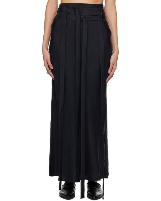 Ann Demeulemeester Black Nola Maxi Skirt