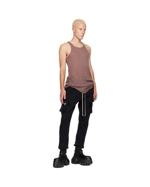 Rick Owens Black Tower Mastodon Cargo Pants for men