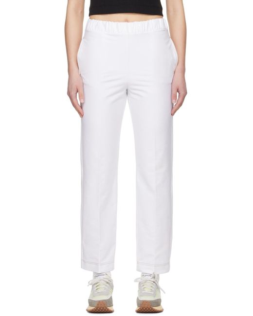 Pantalon ballata blanc Max Mara en coloris White