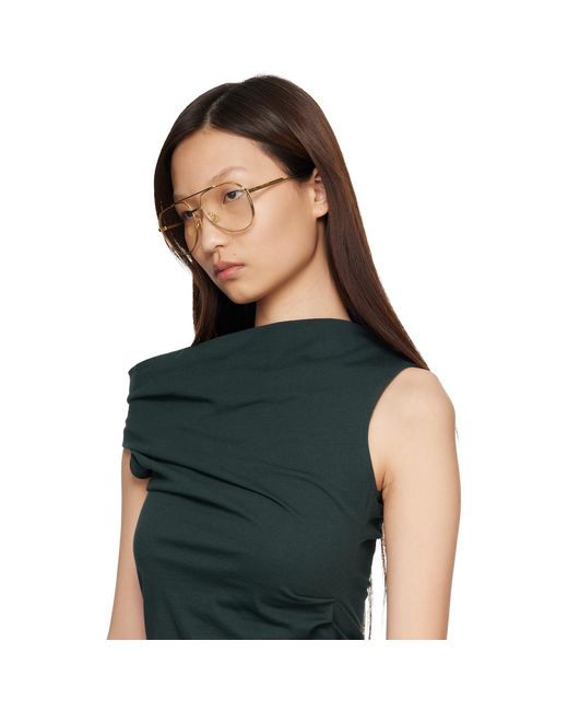 Bottega Veneta Black Ribbon Glasses for men
