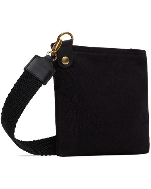 Vivienne Westwood Black Jones Square Crossbody Bag for men