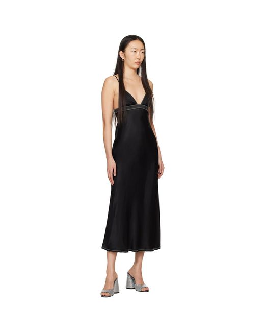 Bec & Bridge Black Aspen Midi Dress