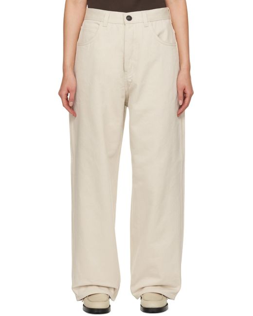 Sofie D'Hoore Natural Off- peggy Trousers