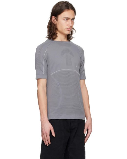 T-shirt gris sans coutures Roa pour homme en coloris Black