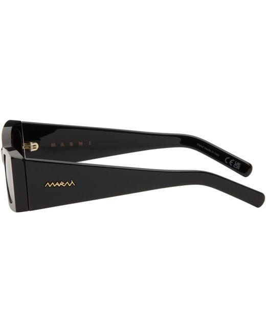 Marni Black Zokoa Sunglasses for men