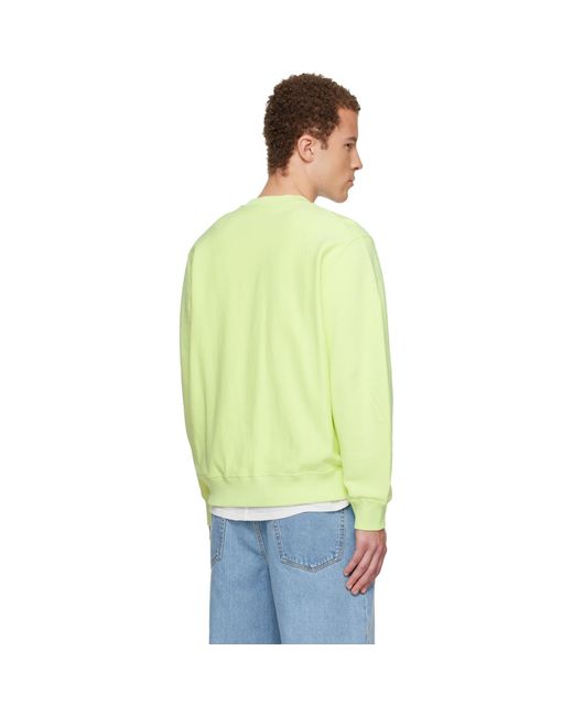 Pull Molletonné Vert Givenchy pour homme en coloris Yellow