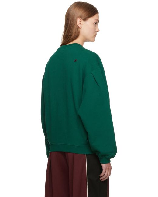 Adererror Green Etik Sweatshirt