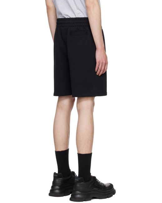 Short noir à poche plquée Moschino pour homme en coloris Black
