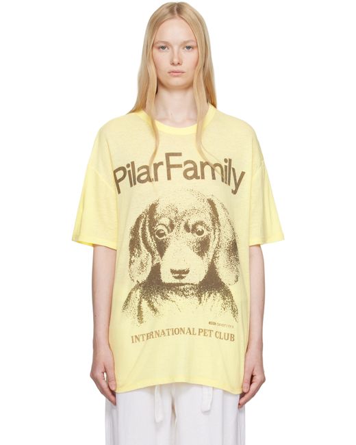 T-Shirt 'Pet Club' Jaune À Image De Beagle OPEN YY en coloris Natural