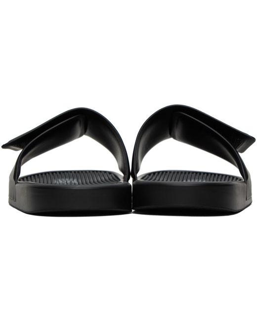 Givenchy Black 4g Pool Slides for men