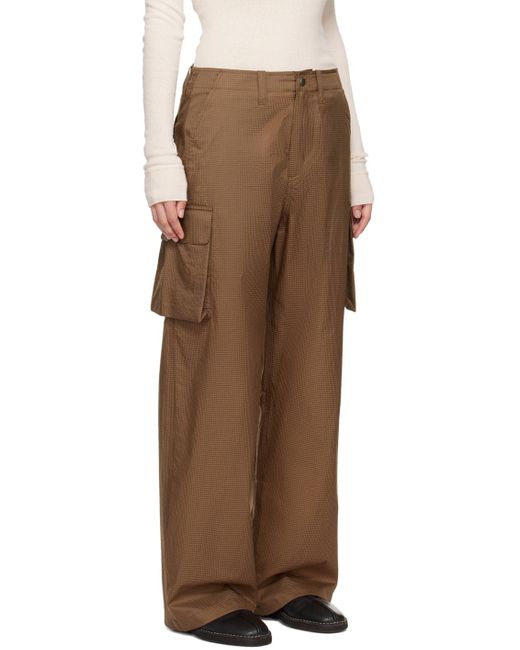 Pantalon Cargo Mount Brun Our Legacy en coloris Brown