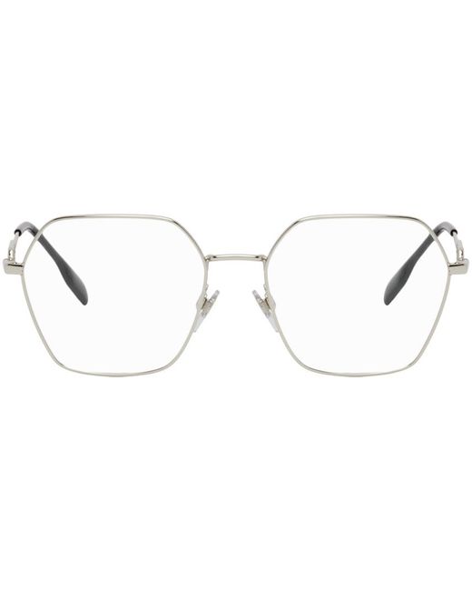 burberry hexagonal glasses