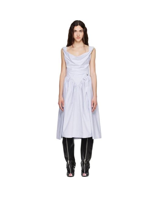 Vivienne Westwood White Sunday Midi Dress