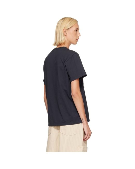 Ganni Blue Strawberry T-Shirt