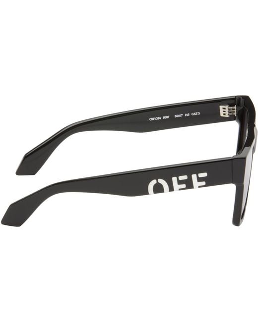 Off-White c/o Virgil Abloh Gray Casper Sunglasses for men