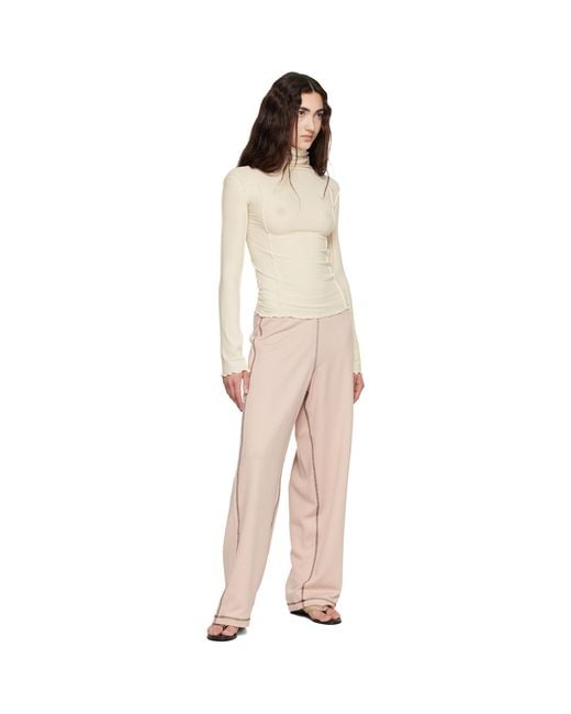 Baserange Natural Off- Omato Turtleneck