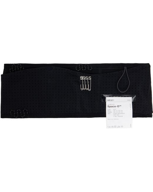 Satisfy Black Space-O Belt for men