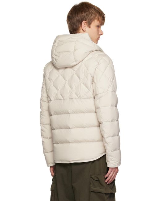 Moncler Natural Gray Cecaud Down Jacket for men