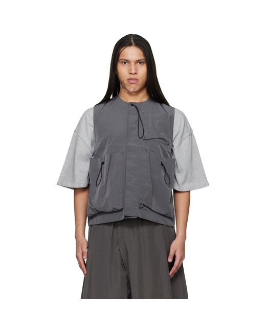 Toogood Gray 'The Roper' Vest for men