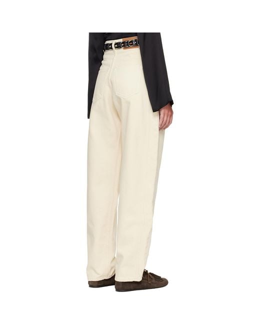 Isabel Marant Natural Lisha Jeans