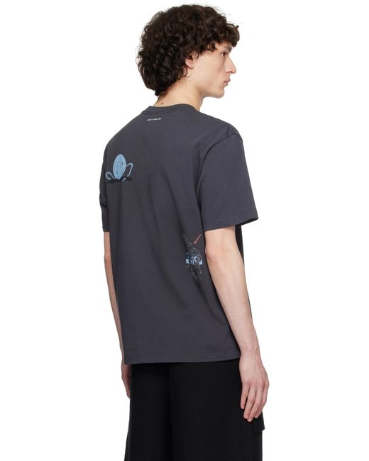 Pet Tree Kor Black 'Carbonara Misguided' T-Shirt for men