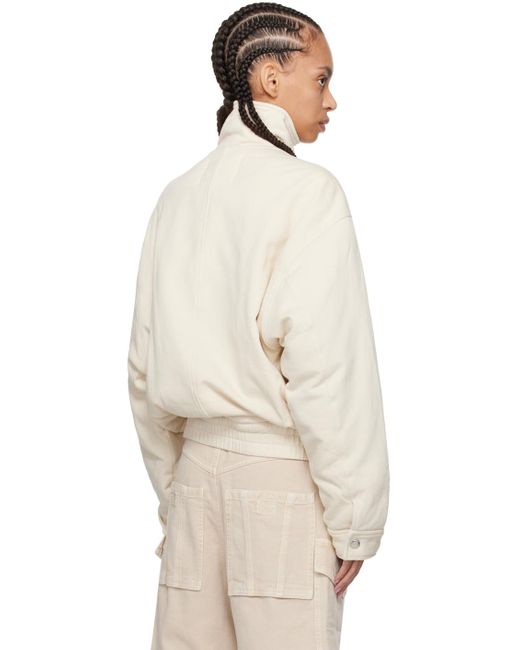 Isabel Marant Natural Off-white Parveti Jacket