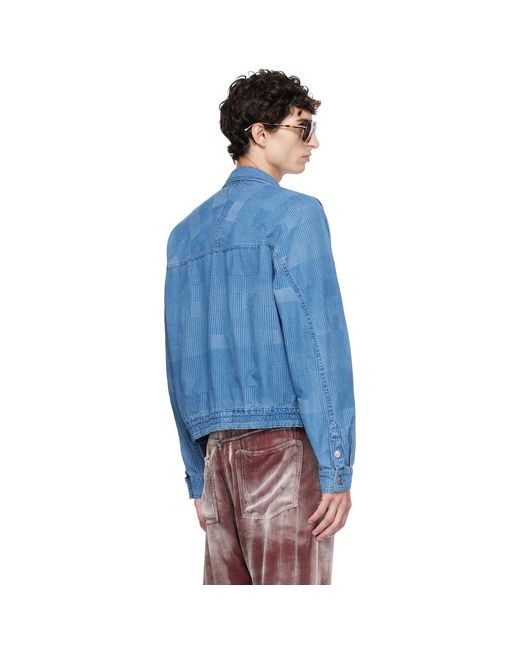 Isabel Marant Blue Darlane Denim Jacket for men