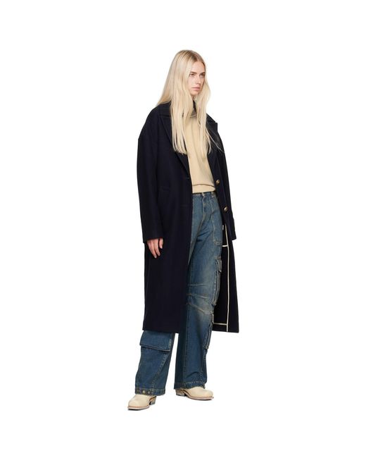 Golden Goose Deluxe Brand Blue En Goose Distressed Finish Jeans