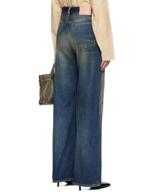 Acne Blue Regular-Fit 2021M Jeans