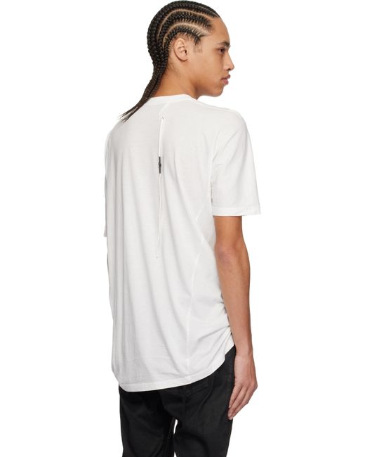 Boris Bidjan Saberi 11 White Ts5 T-Shirt for men